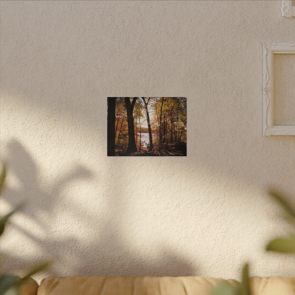 Autumn Lakeview Wall Art