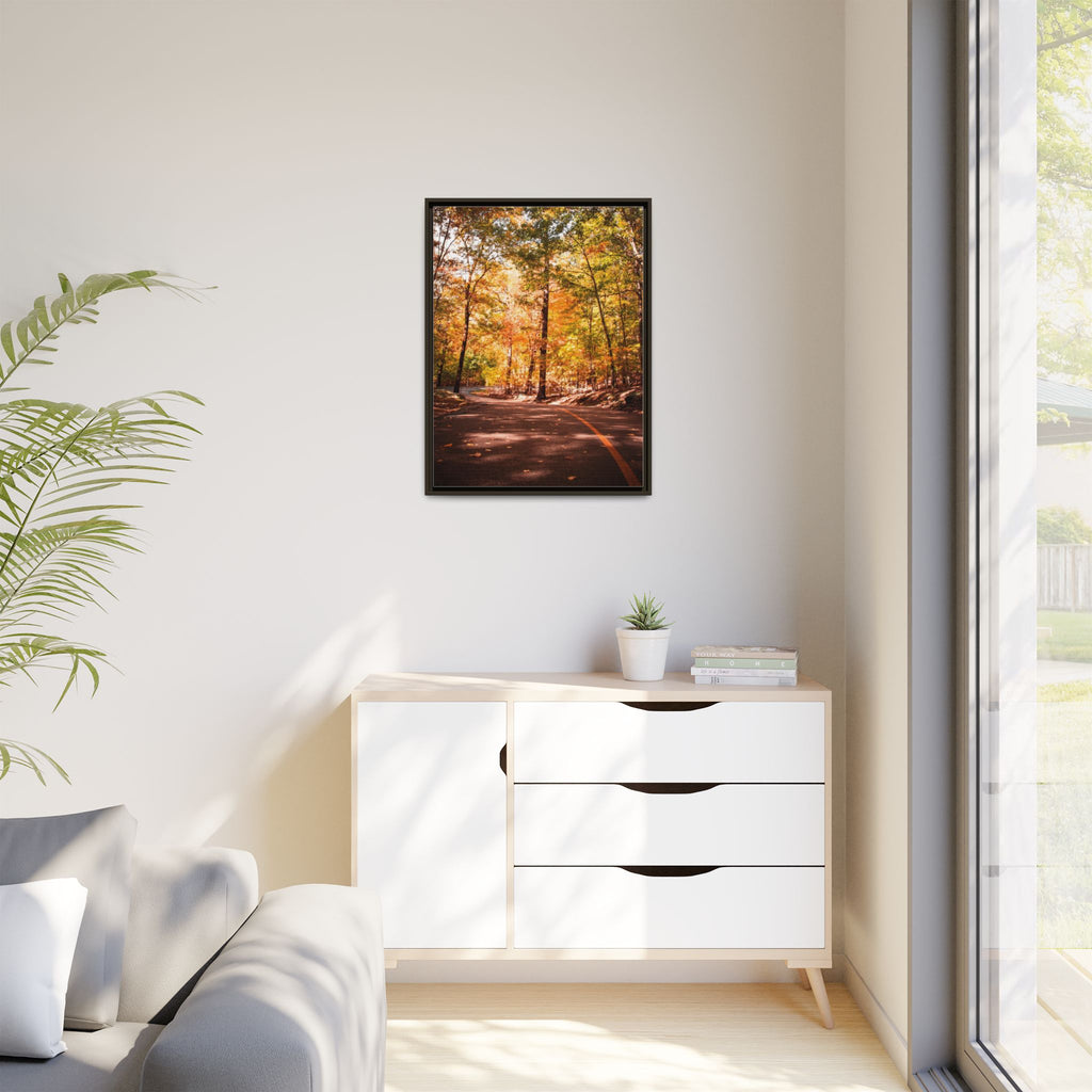 Autumn Road- Canvas Print