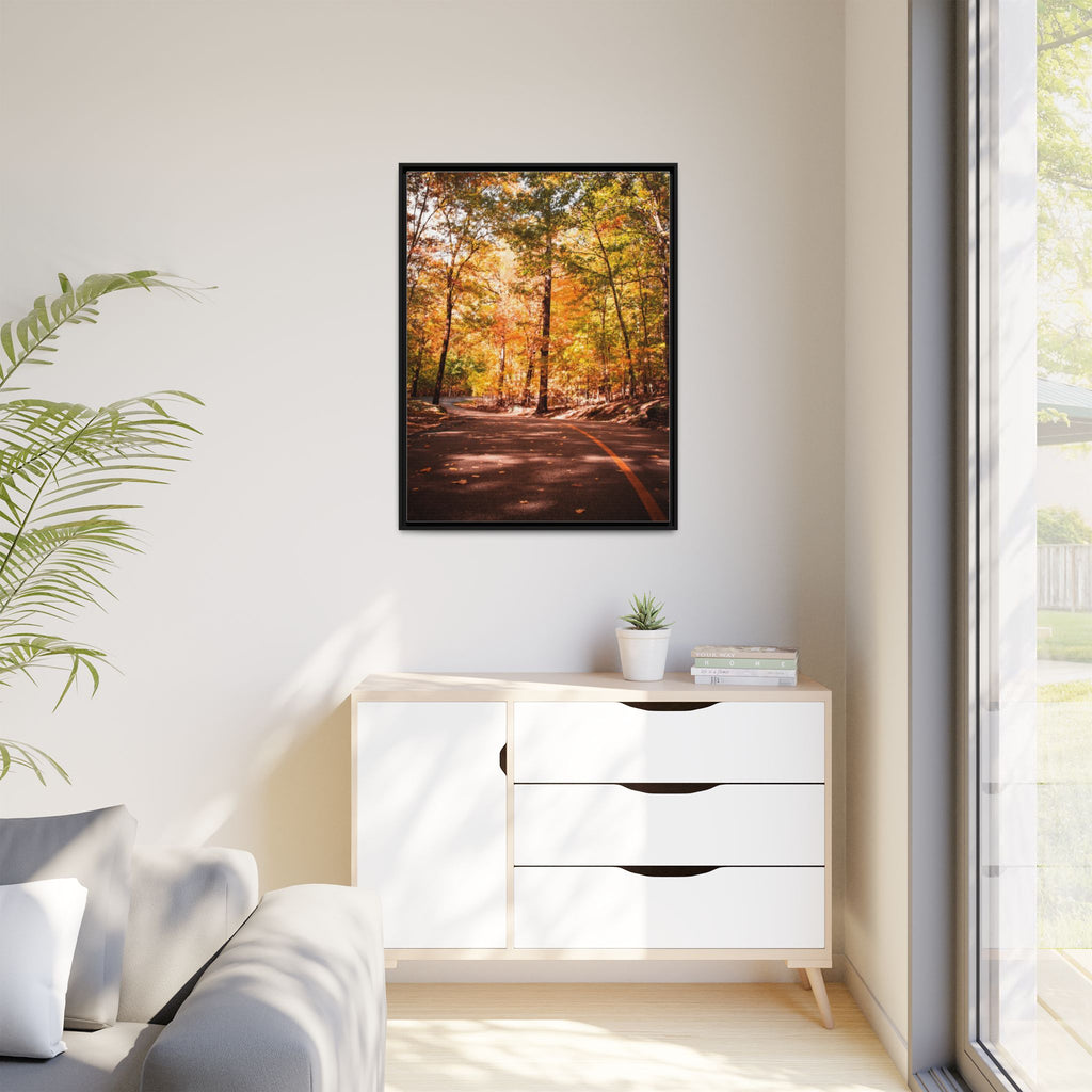 Autumn Road- Canvas Print