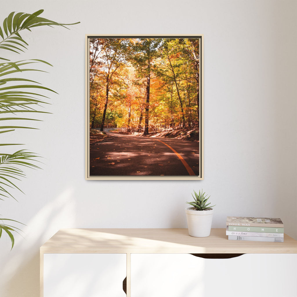 Autumn Road- Canvas Print