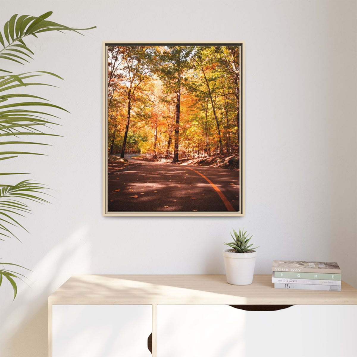 Autumn Road- Canvas Print