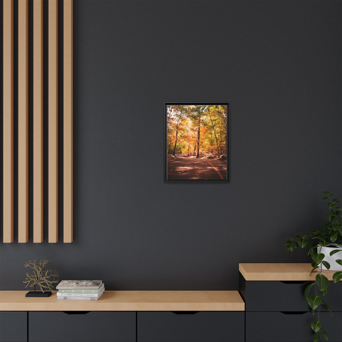 Autumn Road- Canvas Print
