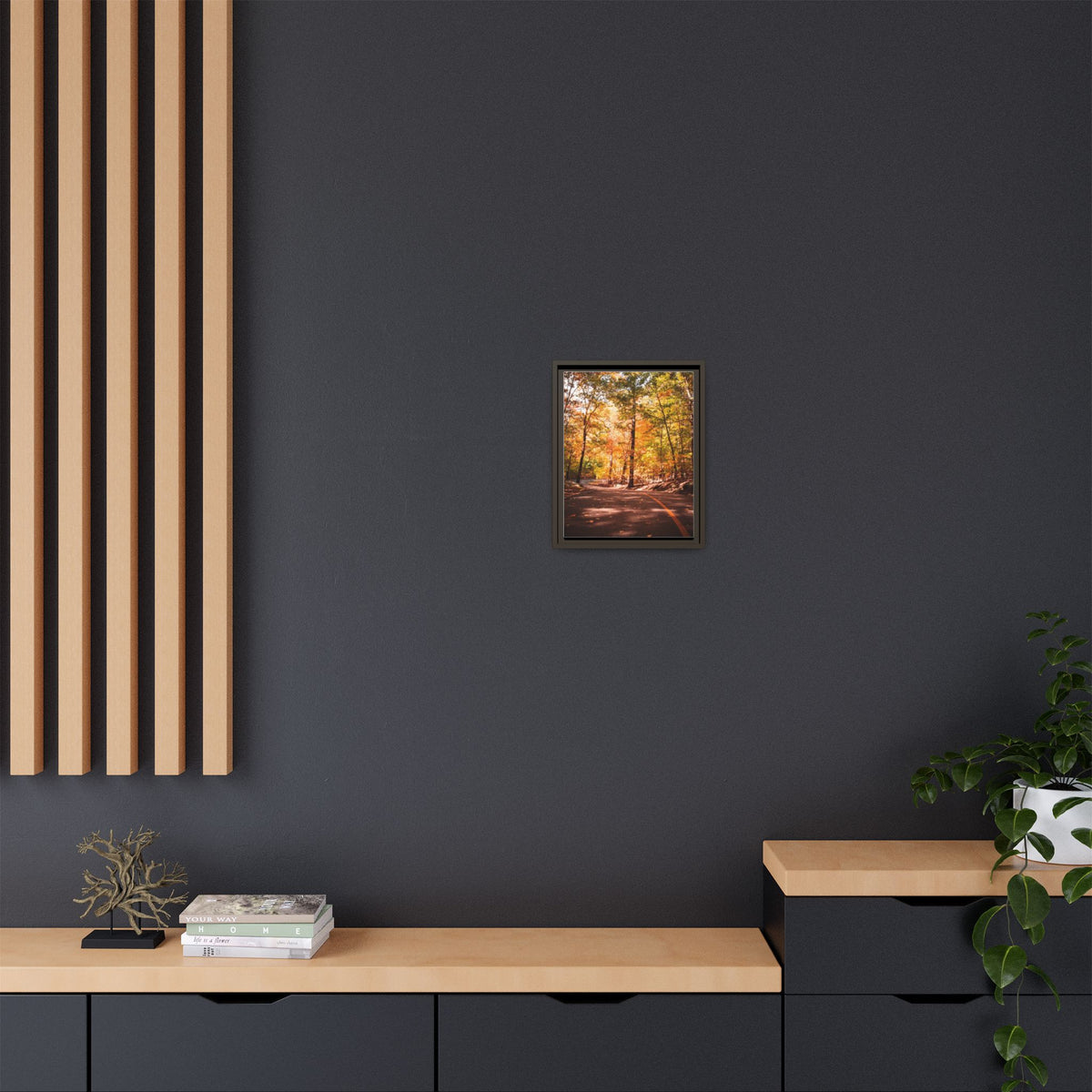 Autumn Road- Canvas Print