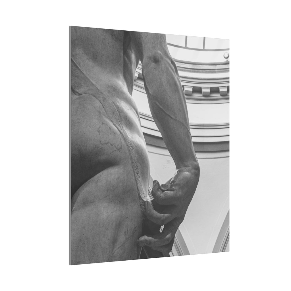 The Details -Matte Canvas Print -Black & White