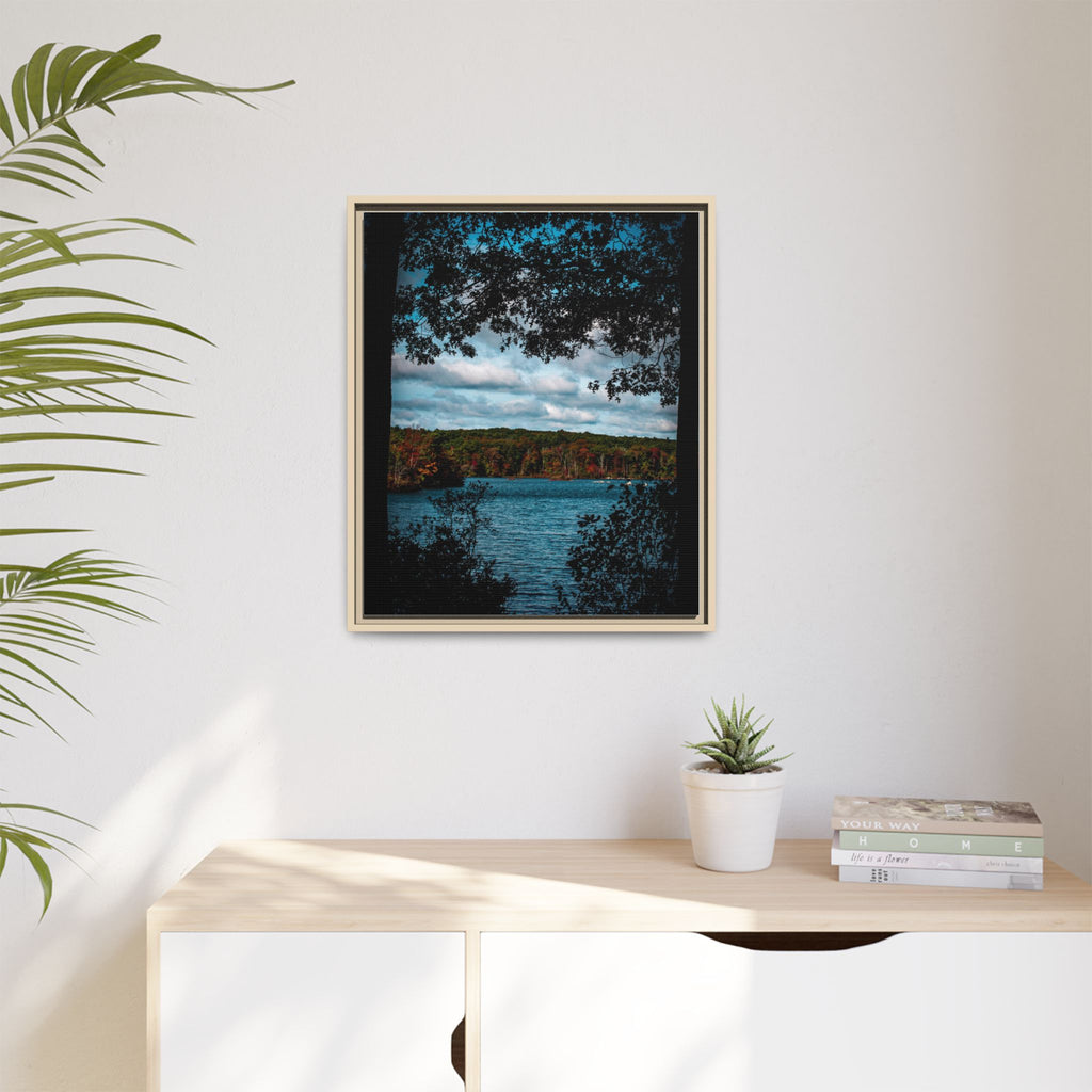 Tree Covered Peace - Canvas Print