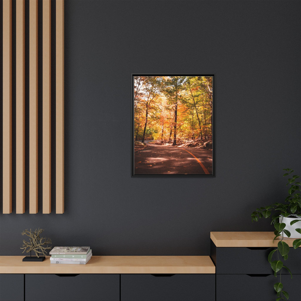 Autumn Road- Canvas Print