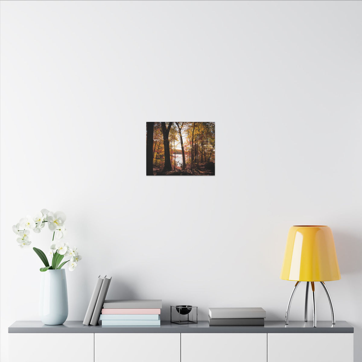 Autumn Lakeview Wall Art