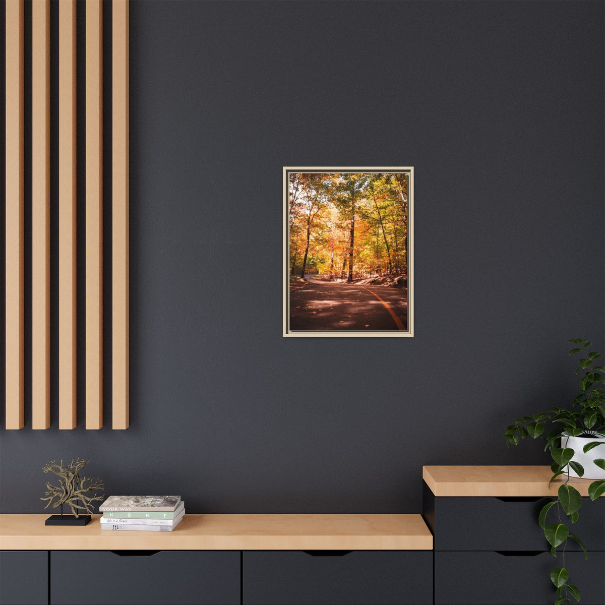 Autumn Road- Canvas Print