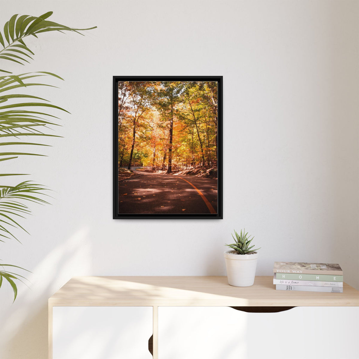 Autumn Road- Canvas Print