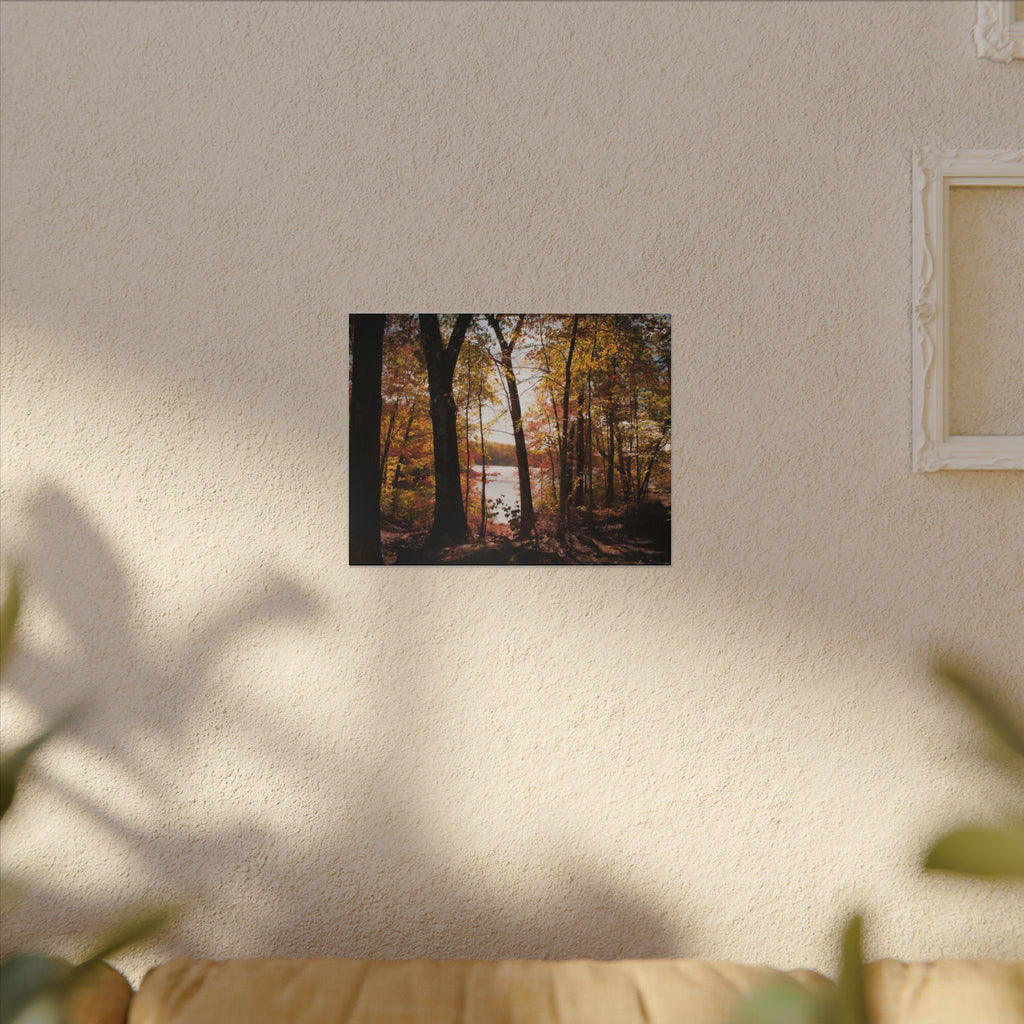 Autumn Lakeview Wall Art