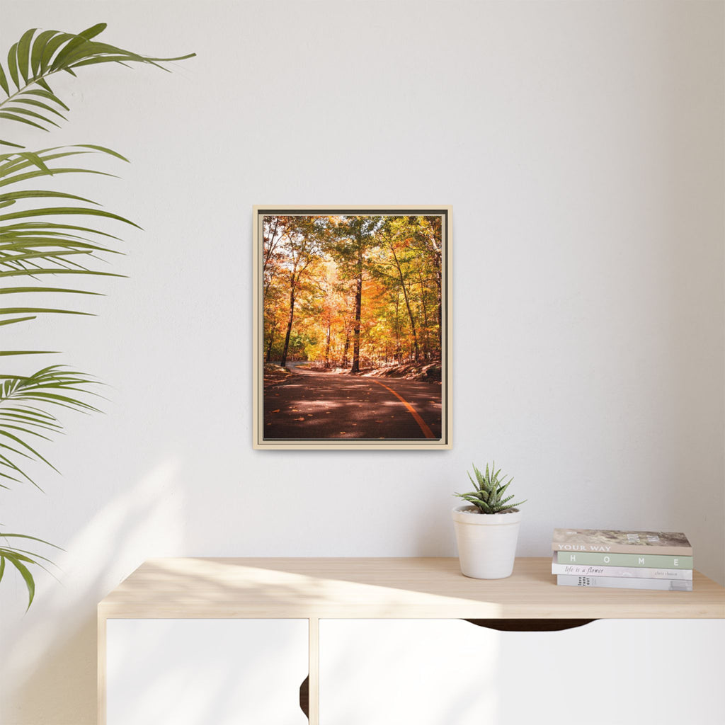 Autumn Road- Canvas Print