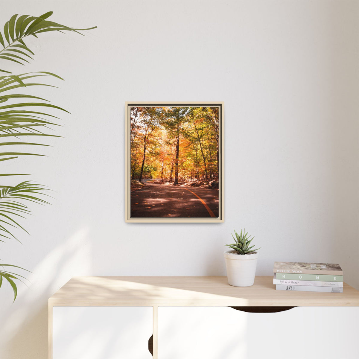 Autumn Road- Canvas Print