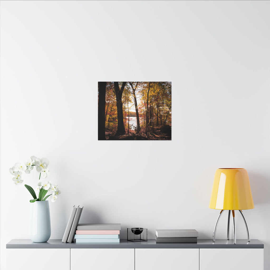 Autumn Lakeview Wall Art