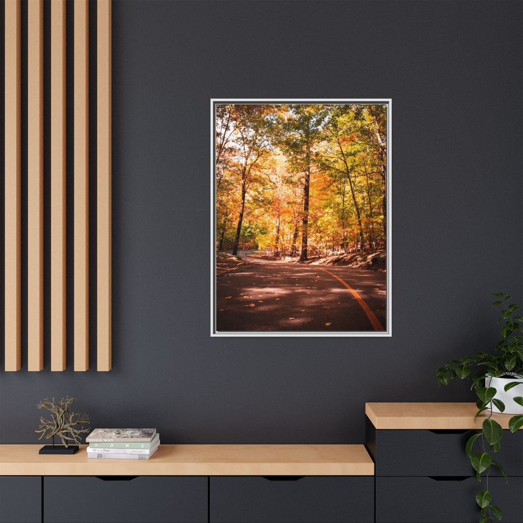 Autumn Road- Canvas Print