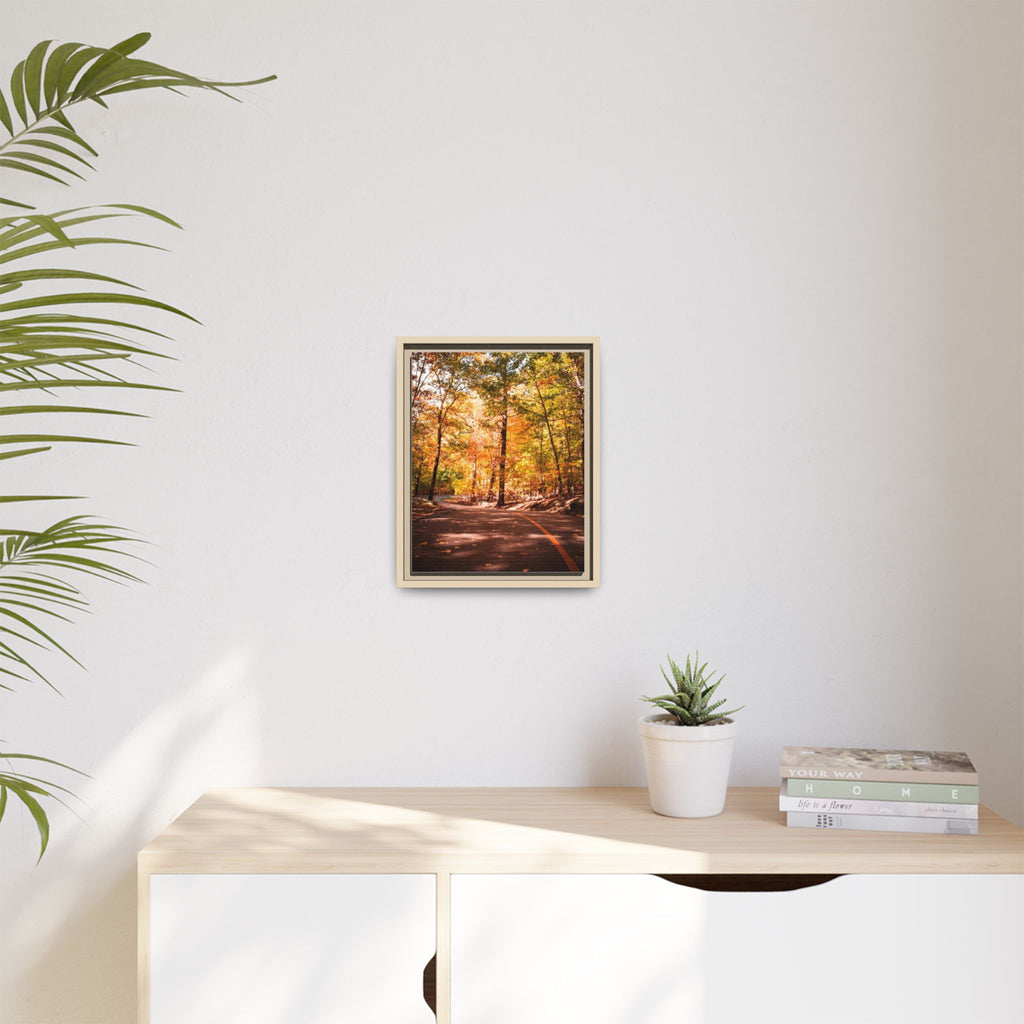 Autumn Road- Canvas Print