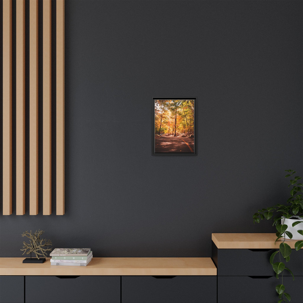 Autumn Road- Canvas Print