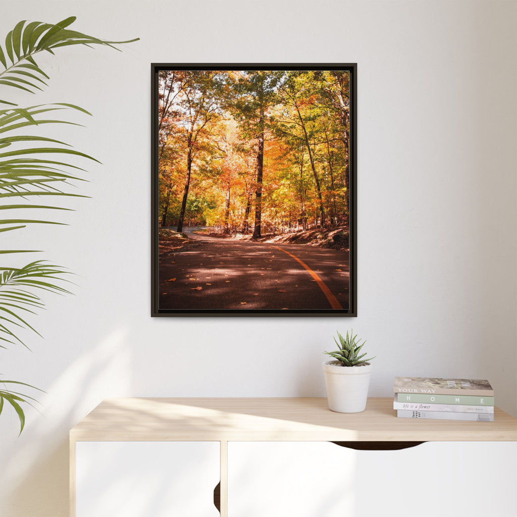 Autumn Road- Canvas Print