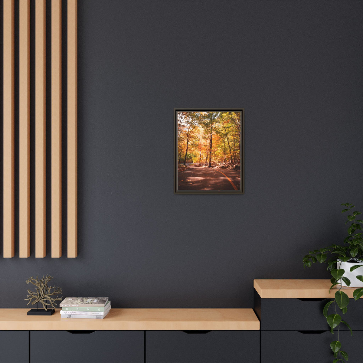 Autumn Road- Canvas Print