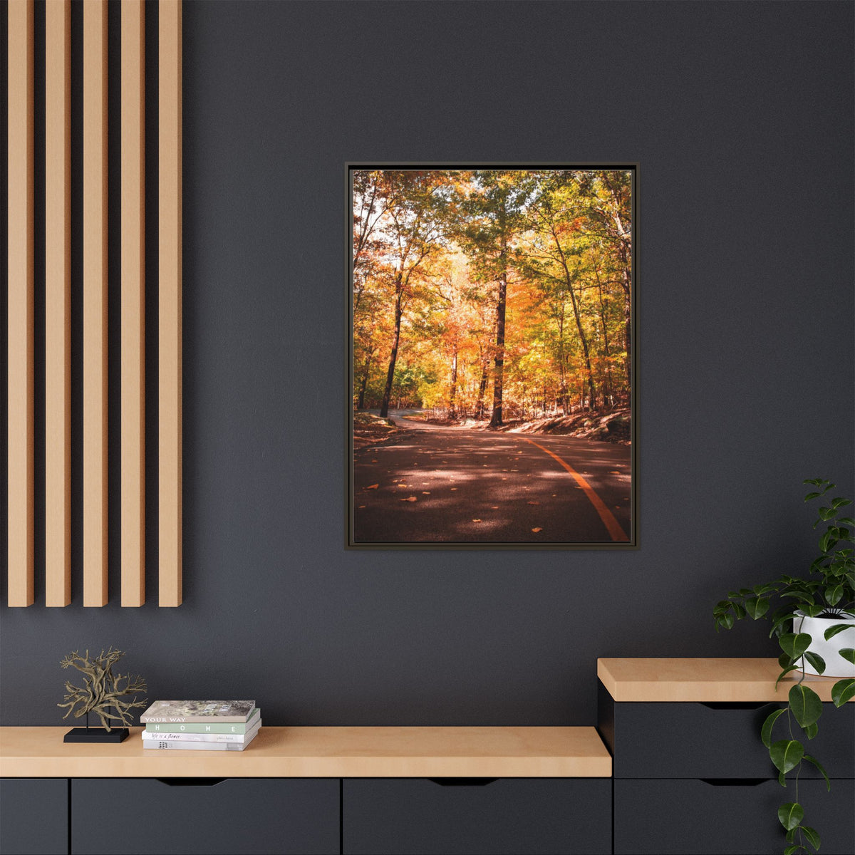 Autumn Road- Canvas Print