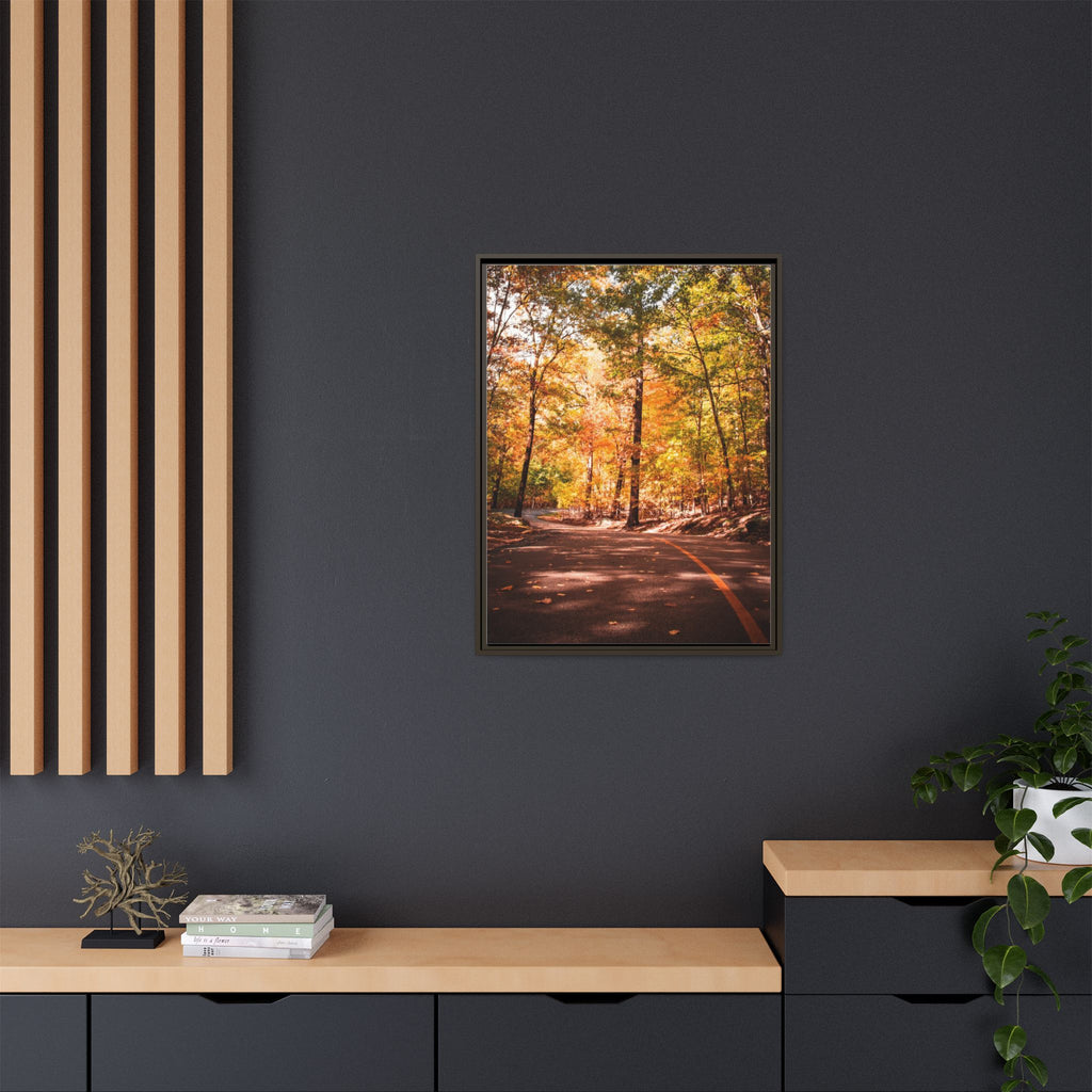 Autumn Road- Canvas Print