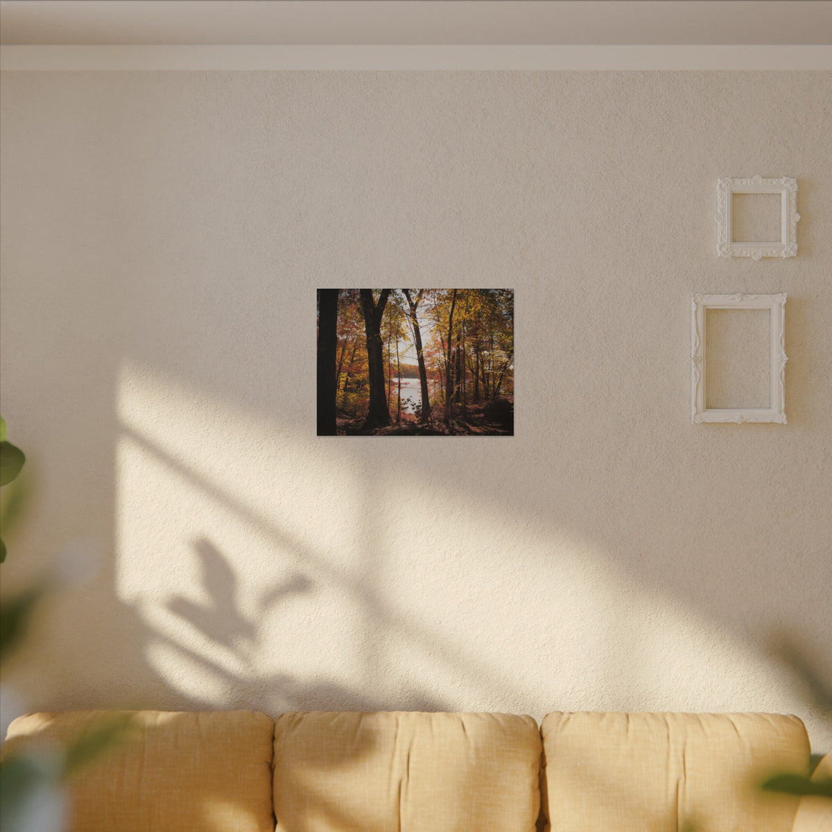 Autumn Lakeview Wall Art