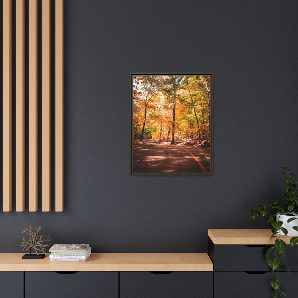 Autumn Road- Canvas Print