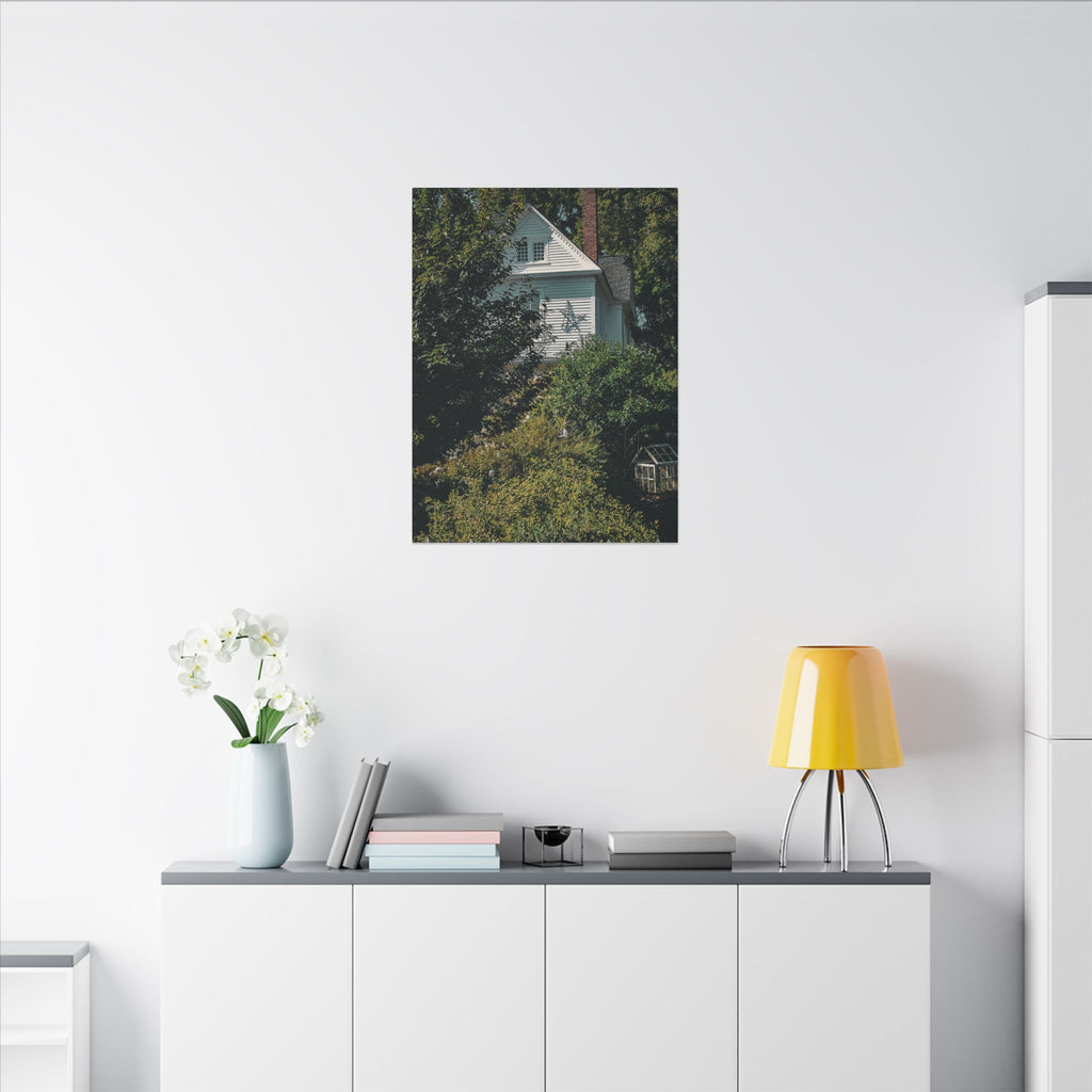 Halloween House the 2nd -Matte Canvas Wall Art