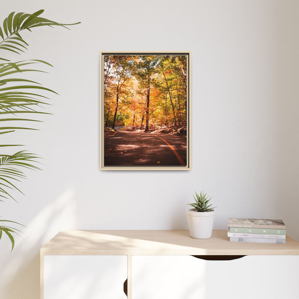 Autumn Road- Canvas Print
