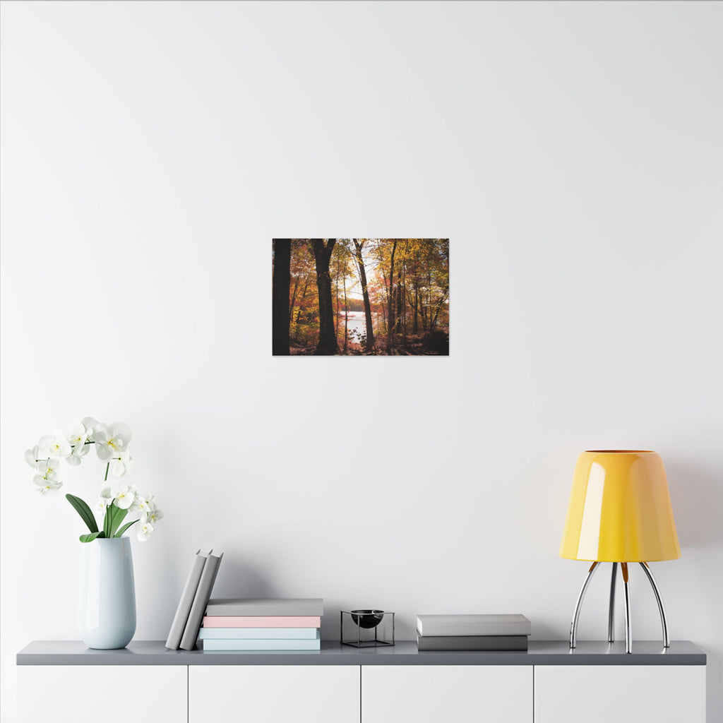 Autumn Lakeview Wall Art