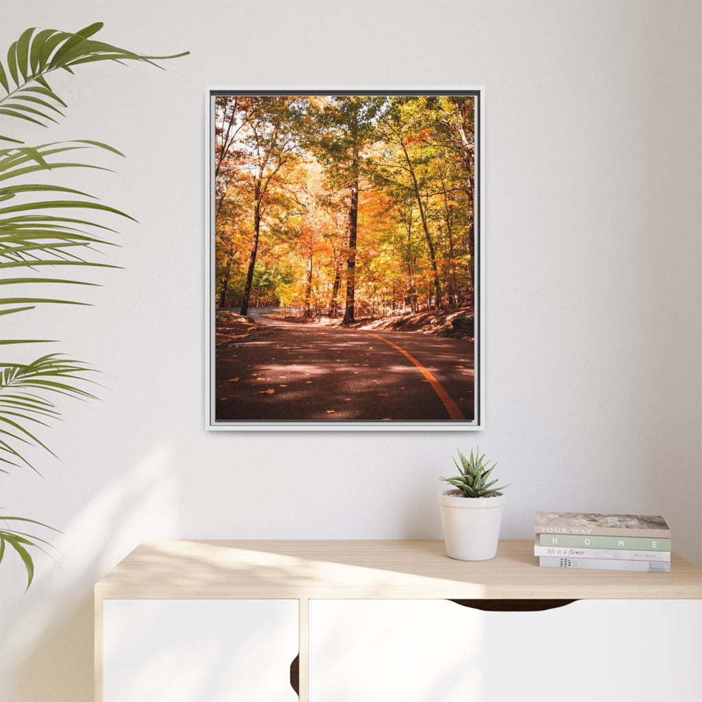 Autumn Road- Canvas Print