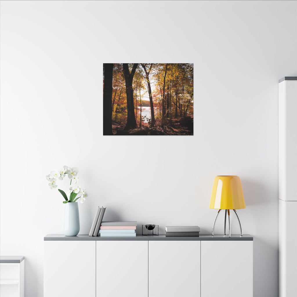 Autumn Lakeview Wall Art