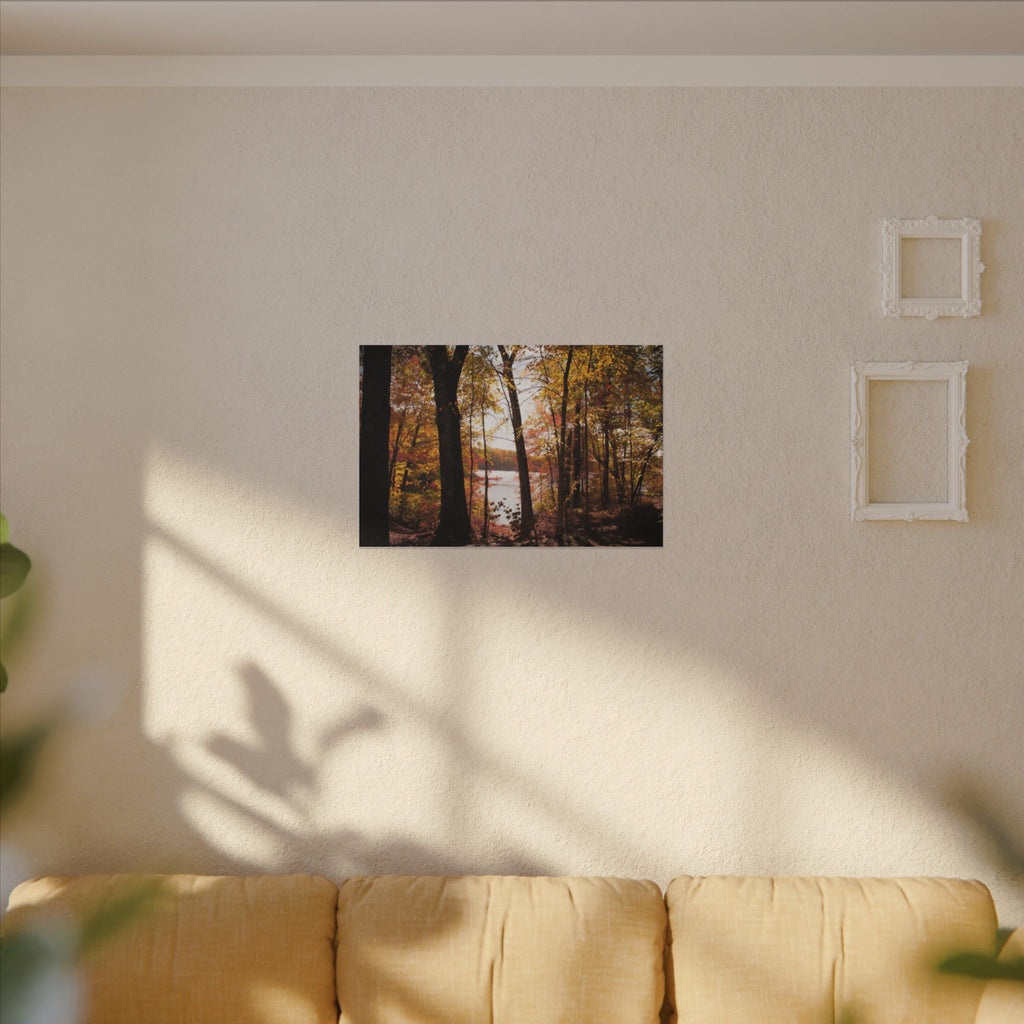 Autumn Lakeview Wall Art