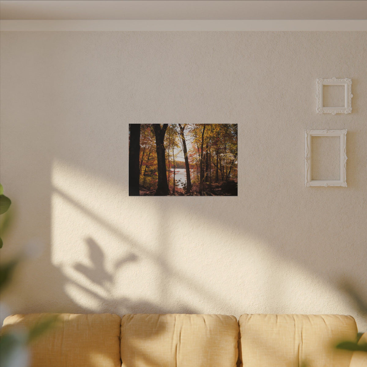 Autumn Lakeview Wall Art