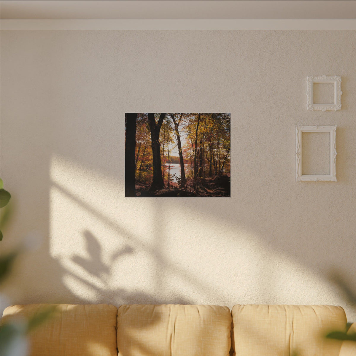 Autumn Lakeview Wall Art