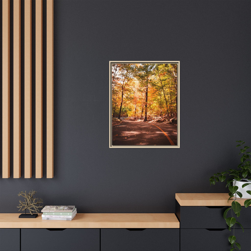 Autumn Road- Canvas Print