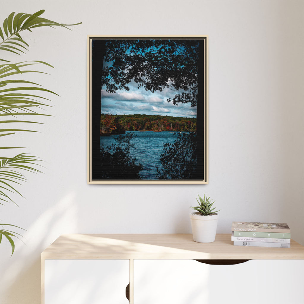 Tree Covered Peace - Canvas Print