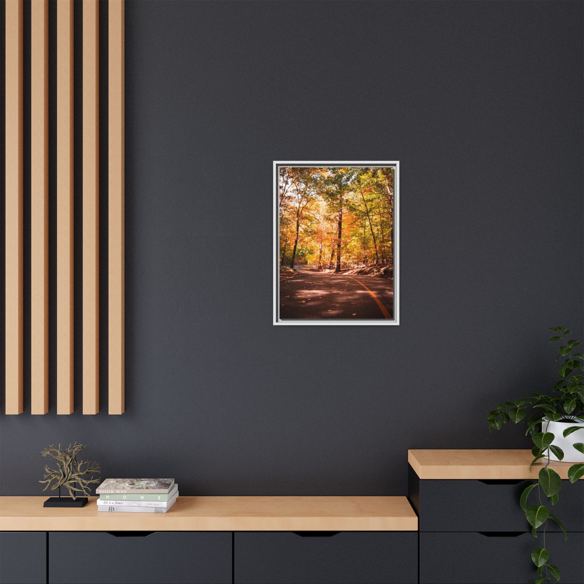 Autumn Road- Canvas Print