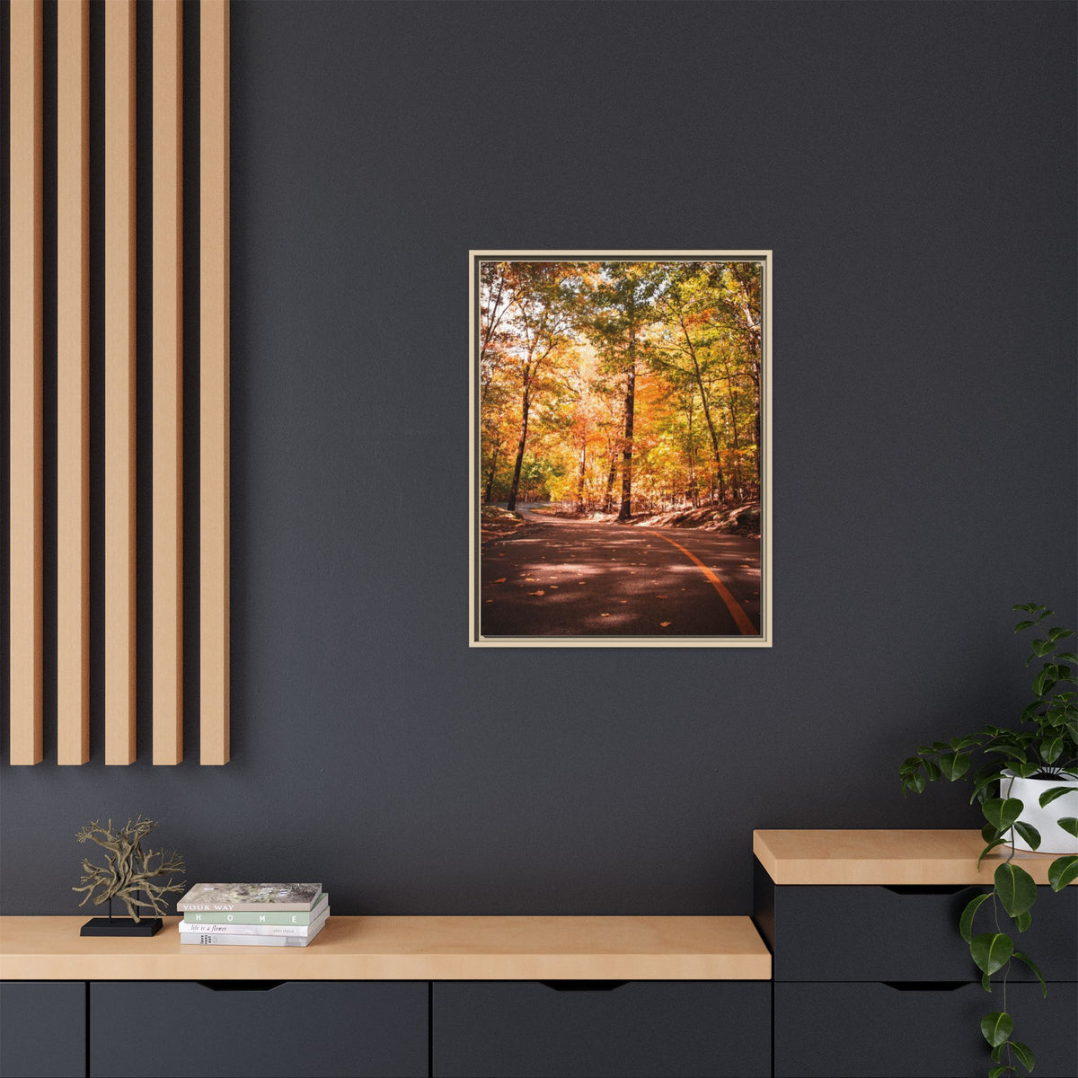 Autumn Road- Canvas Print