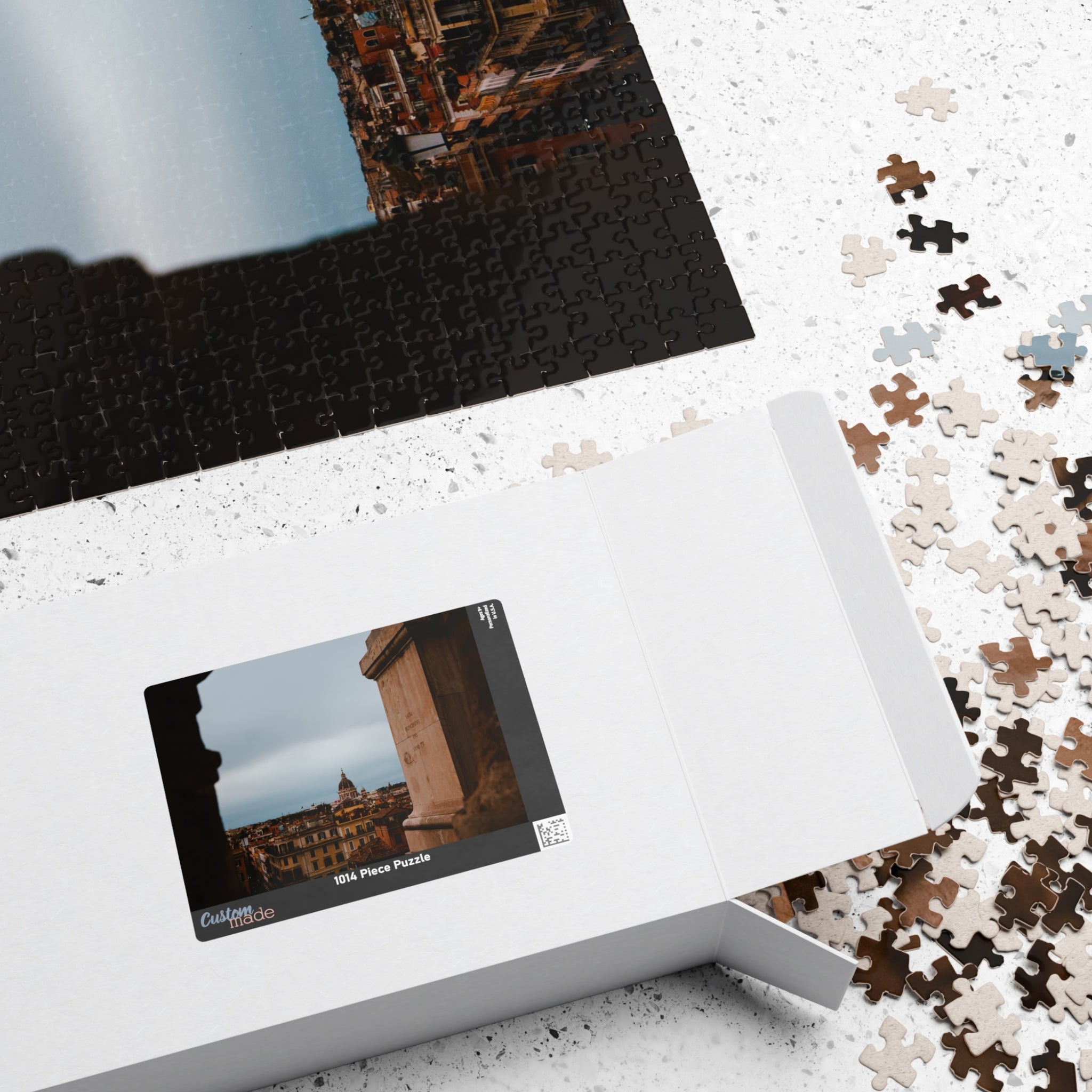 Roma Cityscape Jigsaw Puzzle — 520/1014-Piece Scenic Travel Puzzle