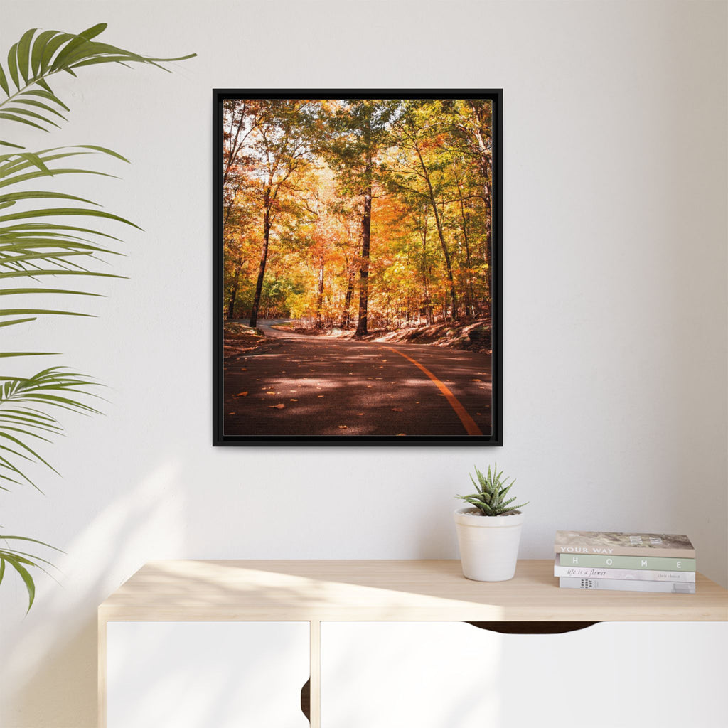 Autumn Road- Canvas Print