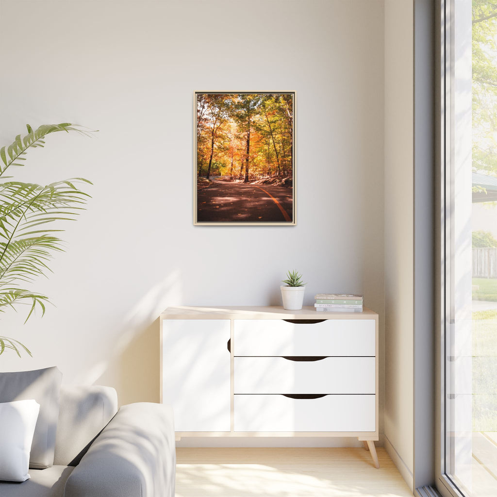 Autumn Road- Canvas Print