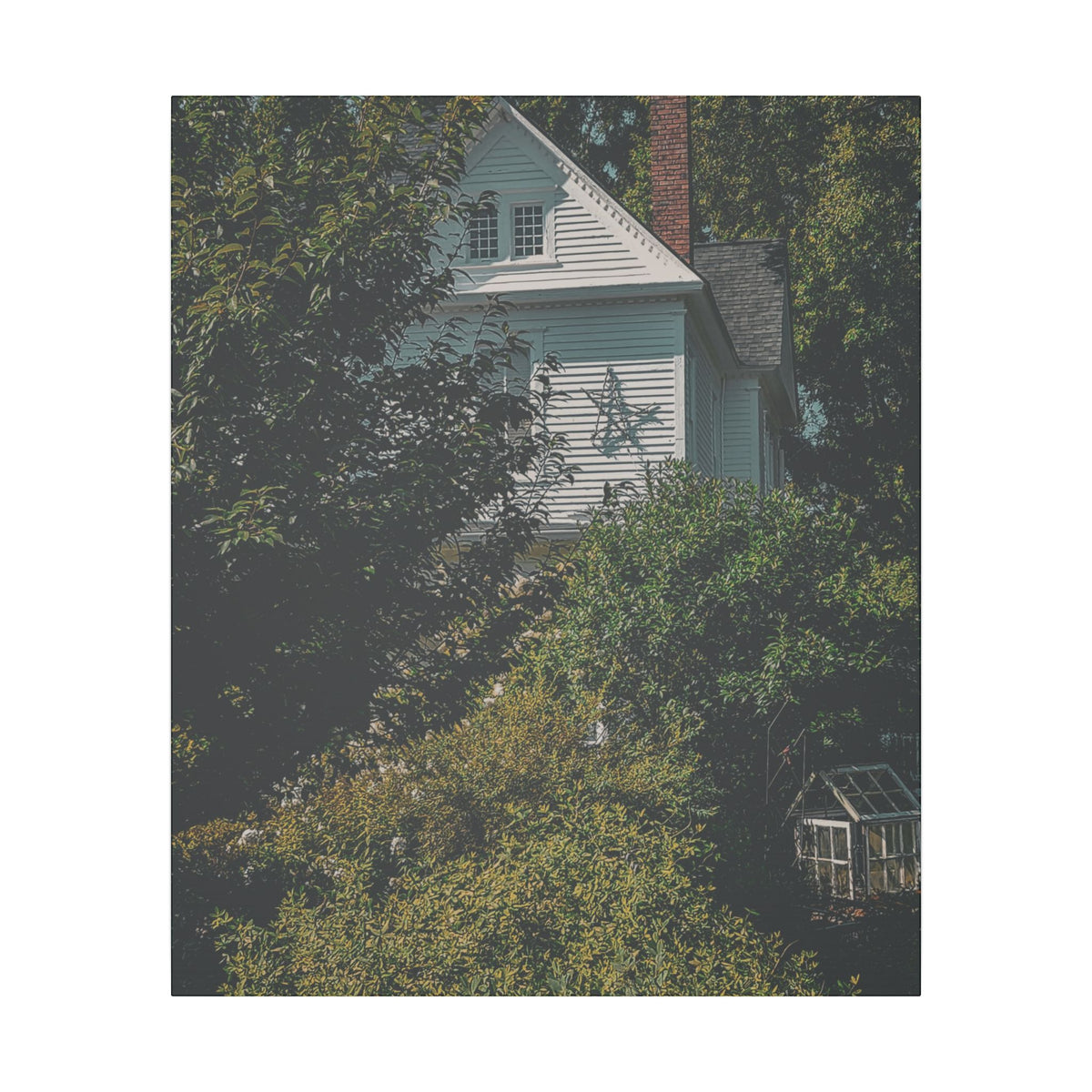 Halloween House the 2nd -Matte Canvas Wall Art