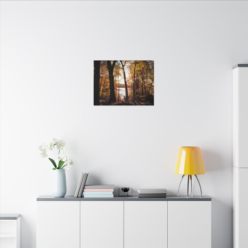 Autumn Lakeview Wall Art