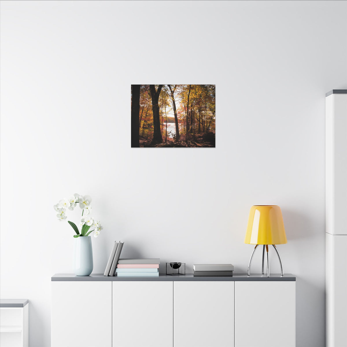 Autumn Lakeview Wall Art