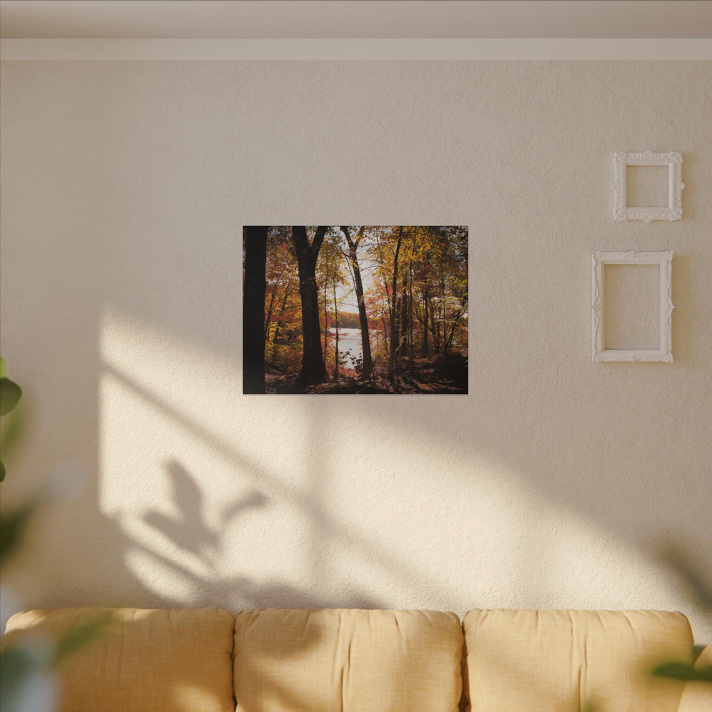 Autumn Lakeview Wall Art
