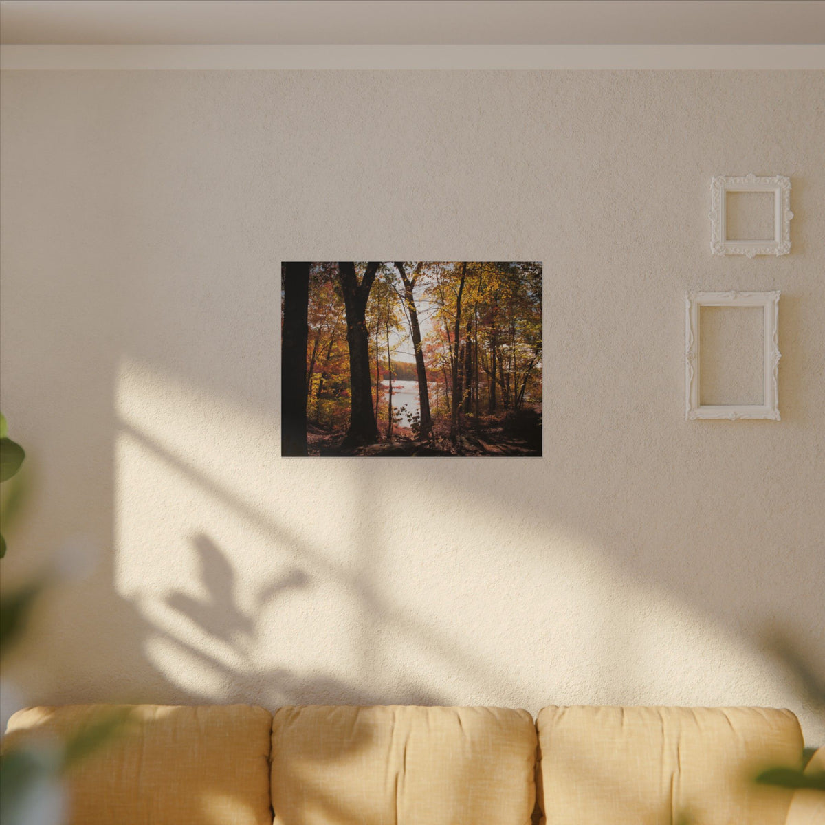 Autumn Lakeview Wall Art