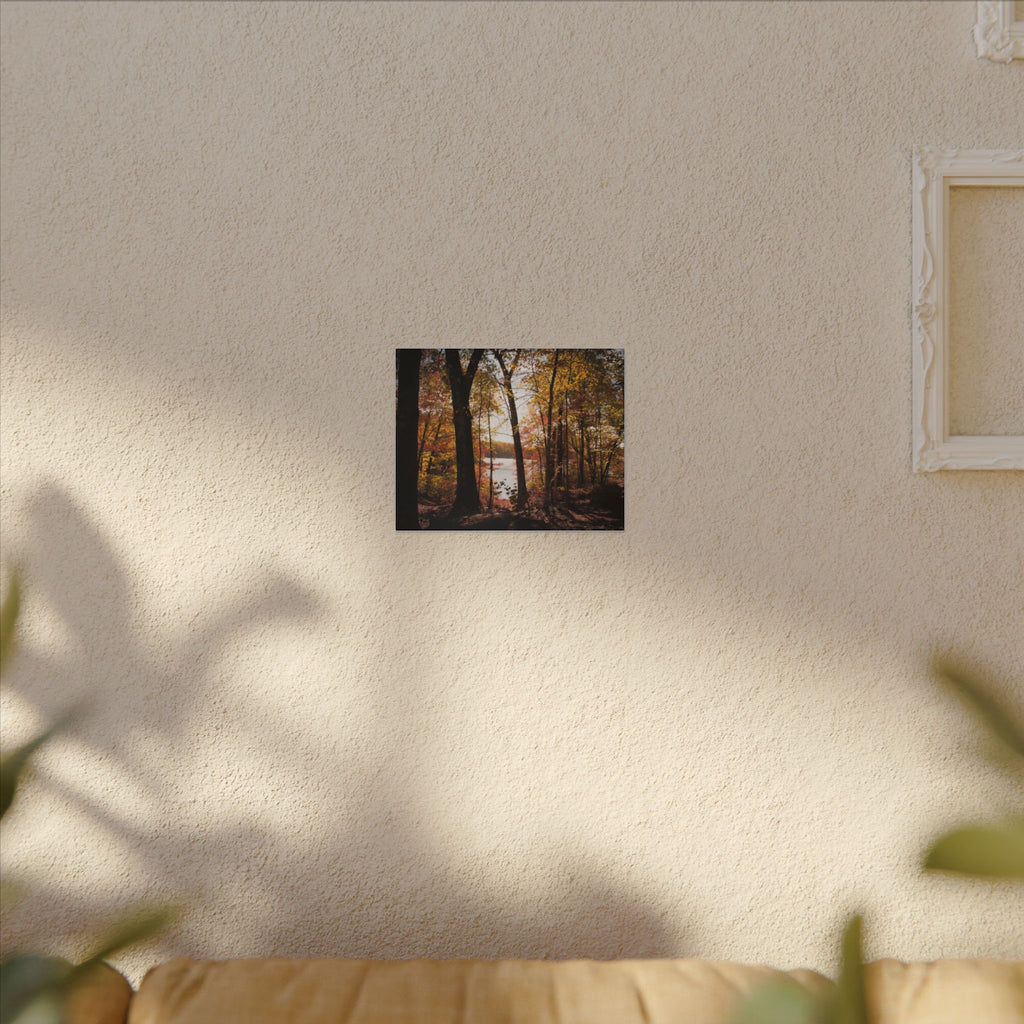 Autumn Lakeview Wall Art
