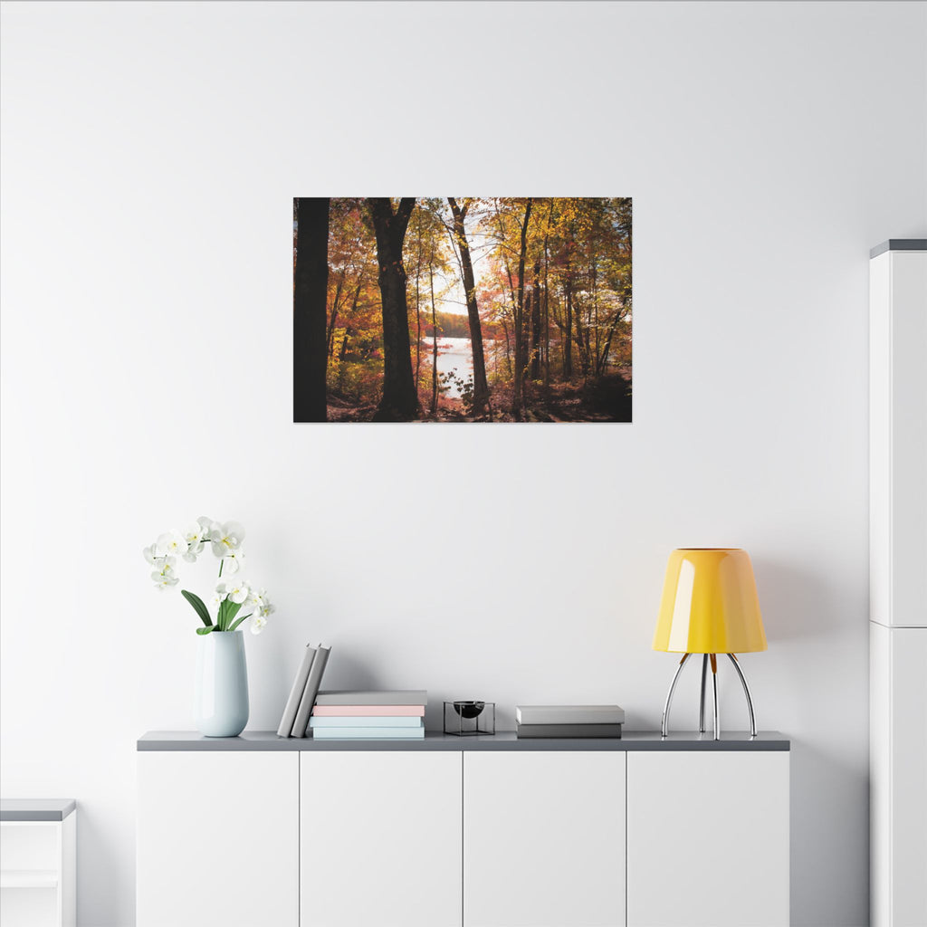 Autumn Lakeview Wall Art