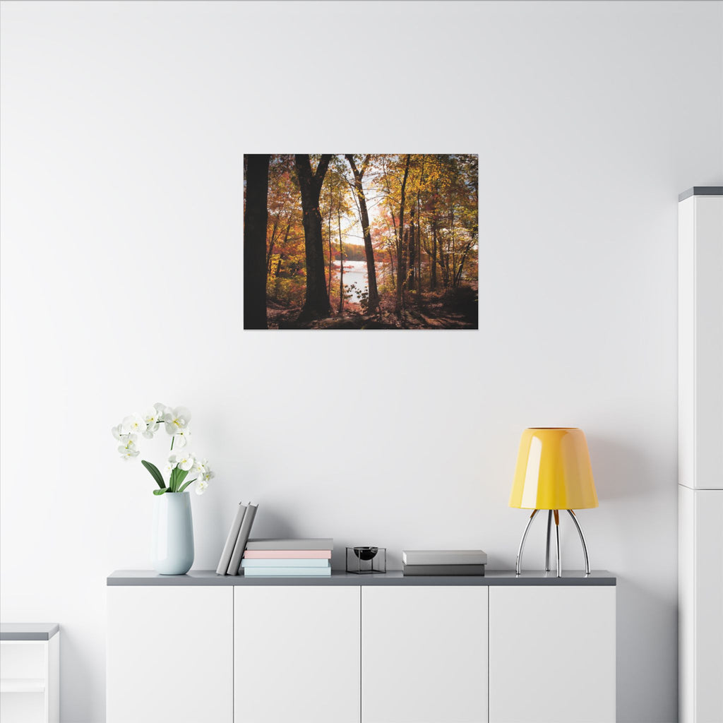 Autumn Lakeview Wall Art