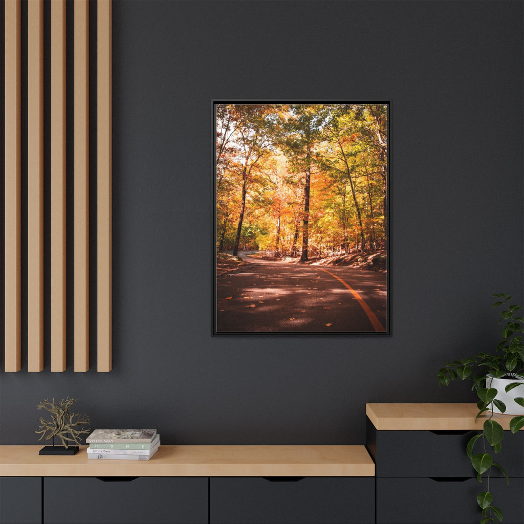 Autumn Road- Canvas Print